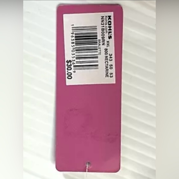 Ninety-Nine Degrees Orange Crinkle Bikini Set ~ Bralette Top ~ Size XXL (19) NWT - Picture 11 of 16